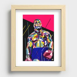 Mike Tyson Recessed Framed Print