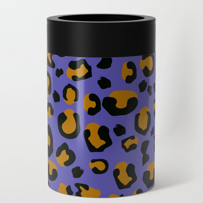 Bold Jungle Leopard Pattern Can Cooler