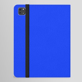NOW GLOWING BLUE SOLID COLOR iPad Folio Case
