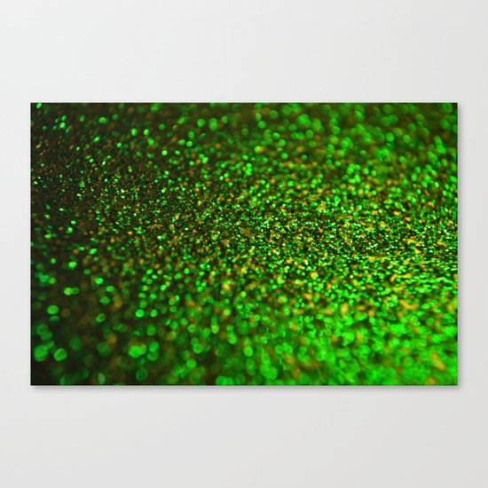 Glitter Canvas Print