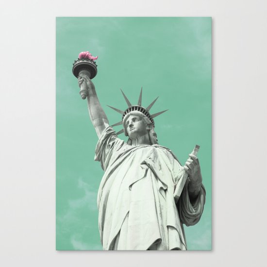 Lady Liberty Canvas Print