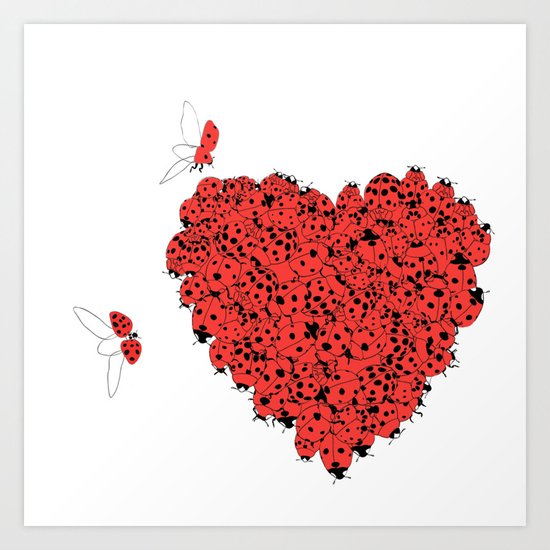 Valentine's Heart Art Print
