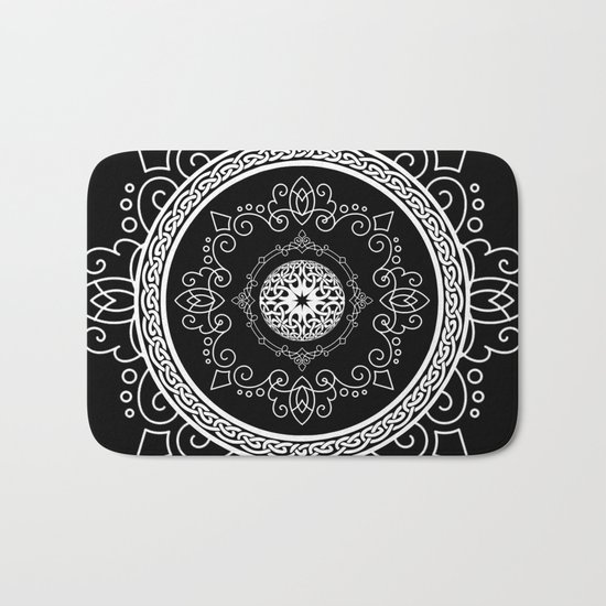 Celtic Soul Mandala Bath Mat