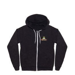 "Tequila Frog" - Frogs After Five collection Zip Hoodie