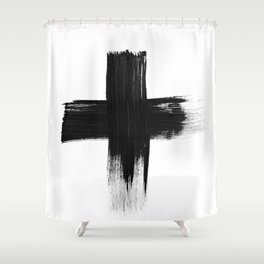 Cross Shower Curtain