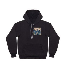 Cottages On Cliffs Traditional Japanese Landscape Hoody