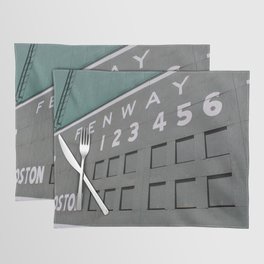 Fenwall -- Boston Fenway Park Wall, Green Monster, Red Sox Placemat