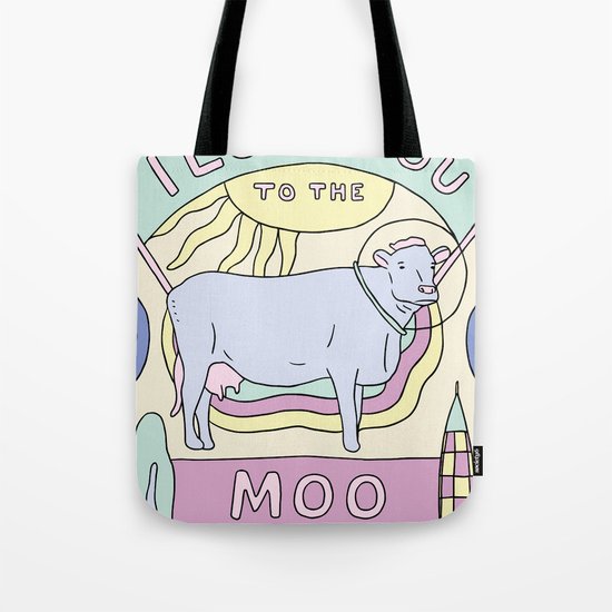 To The Moo Tote Bag