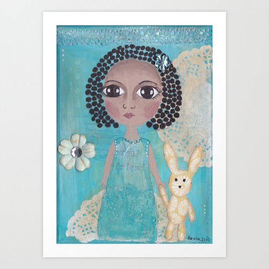 Real friend Art Print