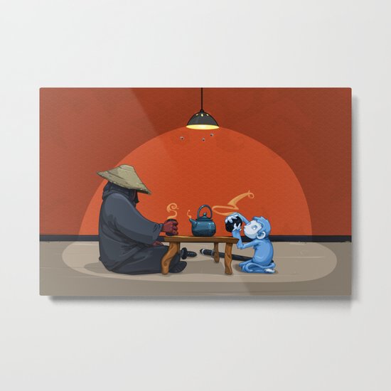 Tea for Two Metal Print