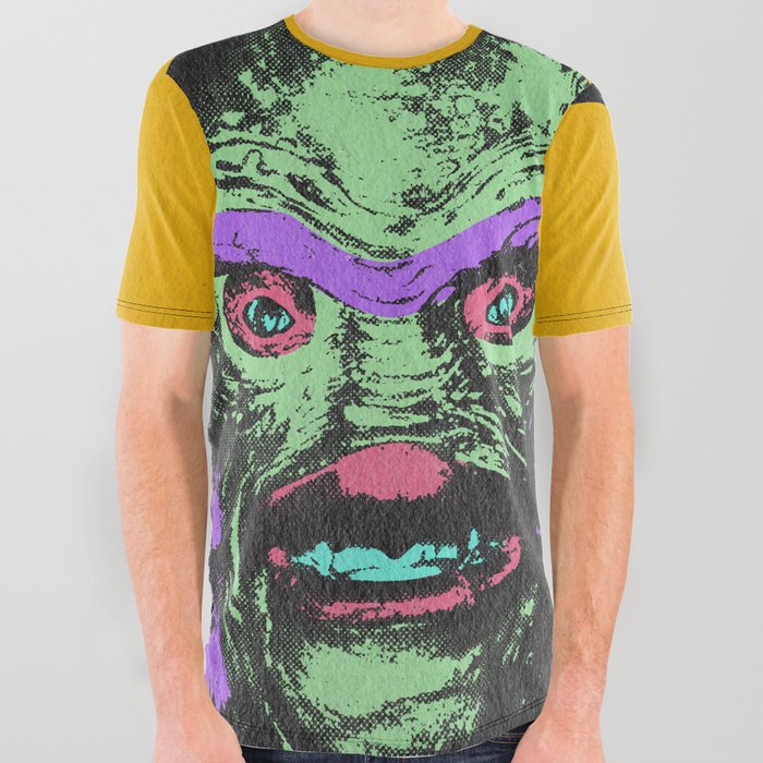 The Gorgeous Gill Man All Over Graphic Tee