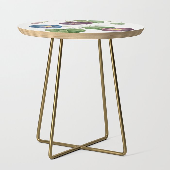 Star-glory Morning–glory by Pierre-Joseph Redouté Side Table