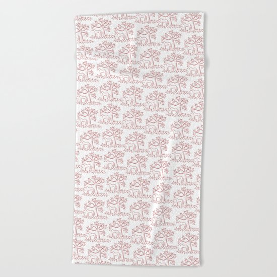 Autumn Leaves Beach Towel
