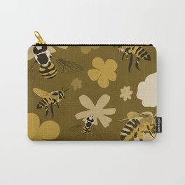 Bee Happy Carry-All Pouch