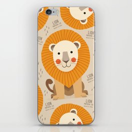 Lion, Wildlife of Africa iPhone Skin