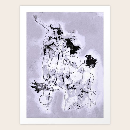 Famous Hand Art Print