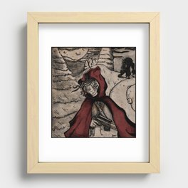 Le Petit Chaperon Rouge Recessed Framed Print