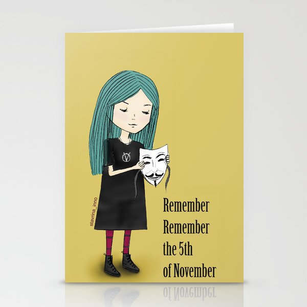 5th of November Stationery Cards