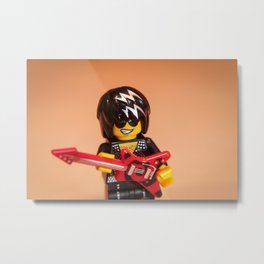 Rock And Roll Rocker Metal Print