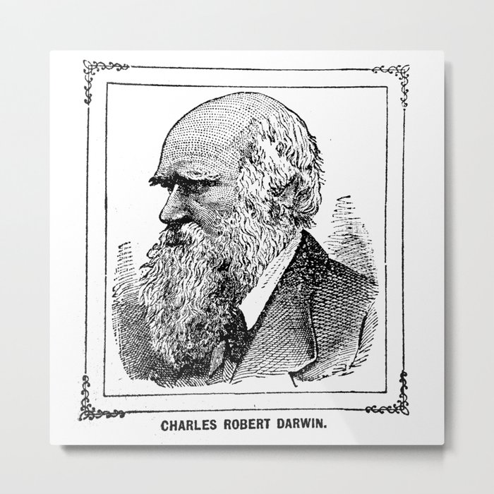 Charles Robert Darwin Metal Print