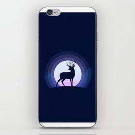 Deer Moon iPhone Skin
