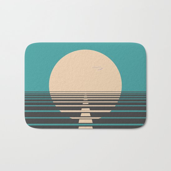 BLUE DAWN Bath Mat