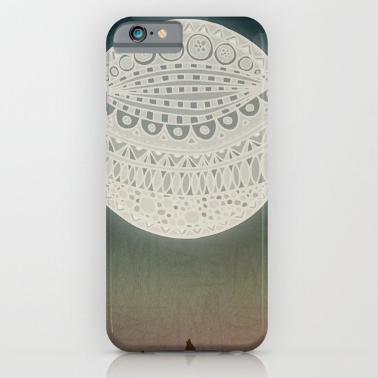 Light up the moon iPhone & iPod Case