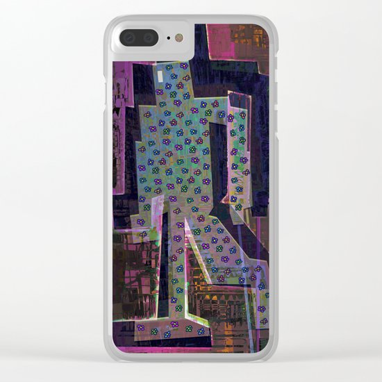 Experimental Robotic Lab Clear iPhone Case