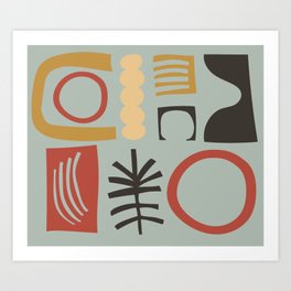 Minimalist Abstract Home Decor Art Print