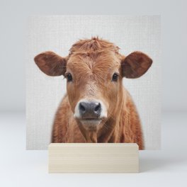 Cow 2 - Colorful Mini Art Print