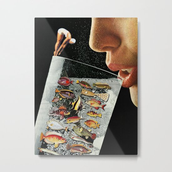 Shared Ecosystem Metal Print