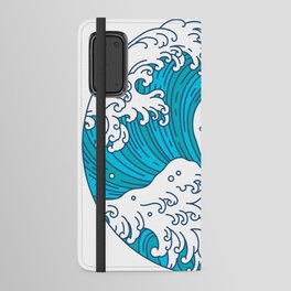 big wave japanese art style Android Wallet Case
