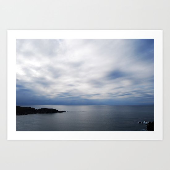 Beyond the sea Art Print