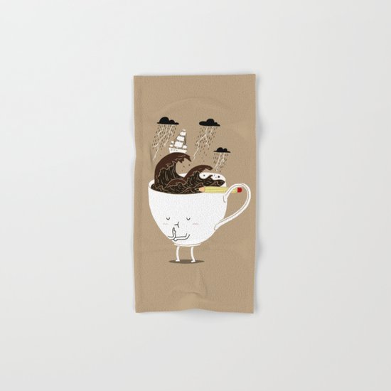 Brainstorming Coffee Hand & Bath Towel