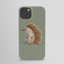 Hedgie Has a Sit Down iPhone Case