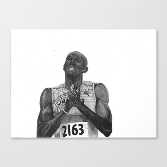 Usain Bolt Canvas Print