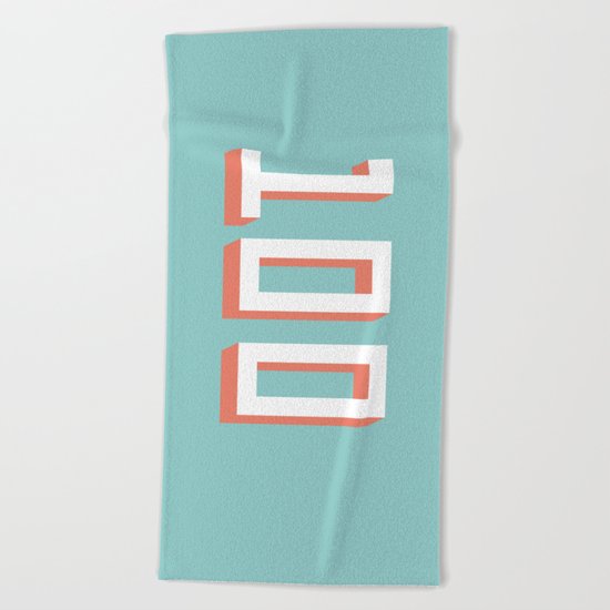 The 100 Beach Towel