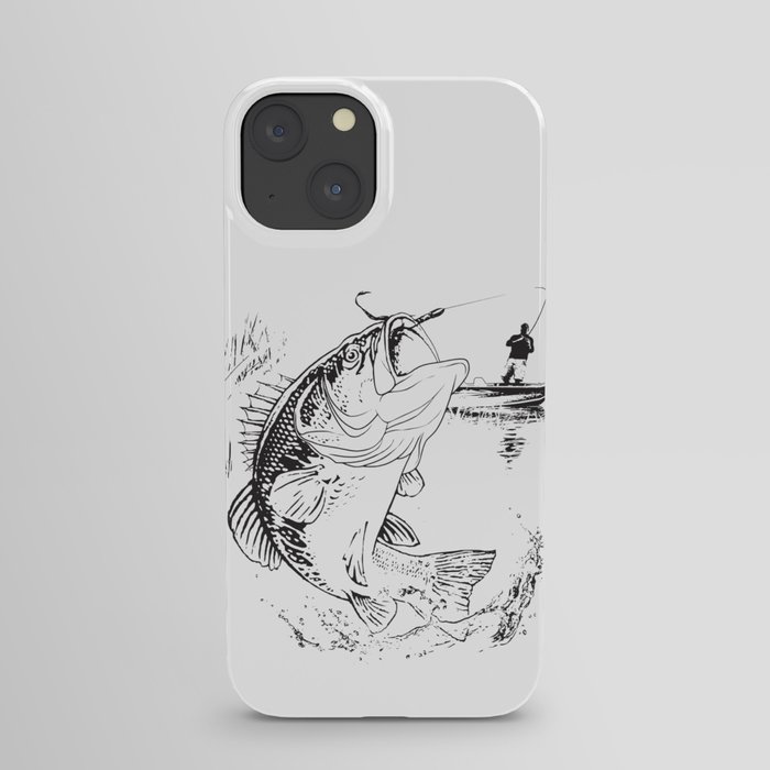 Bass Fishing iPhone Case