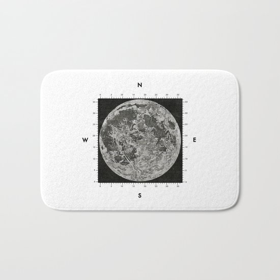 Moon Scale Bath Mat