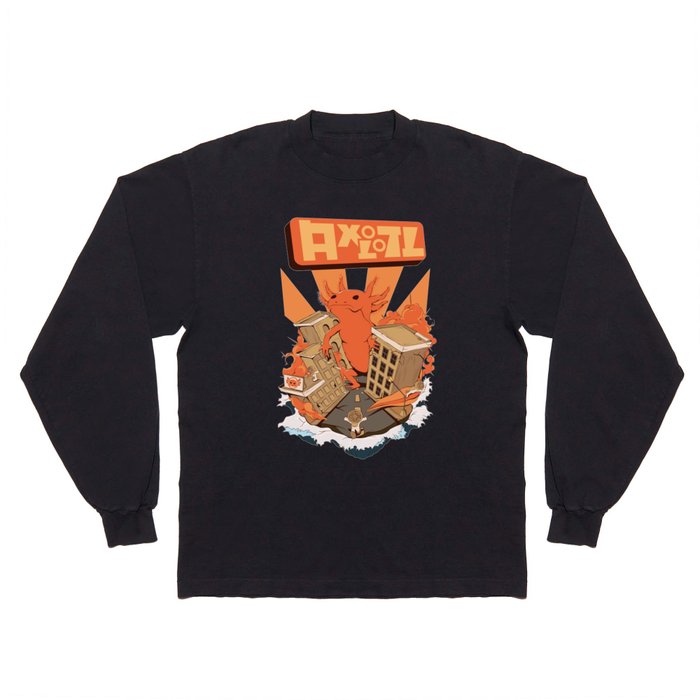 Axolotl Attack Long Sleeve T Shirt