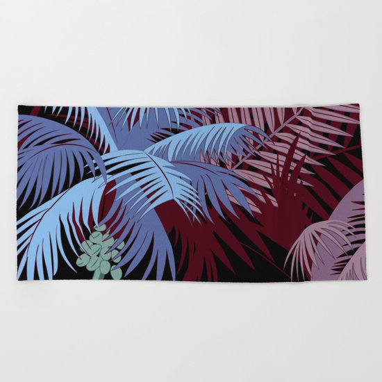 TROPICAL PARADISE 2 Beach Towel