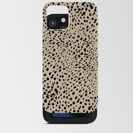 Leopard print iPhone Card Case