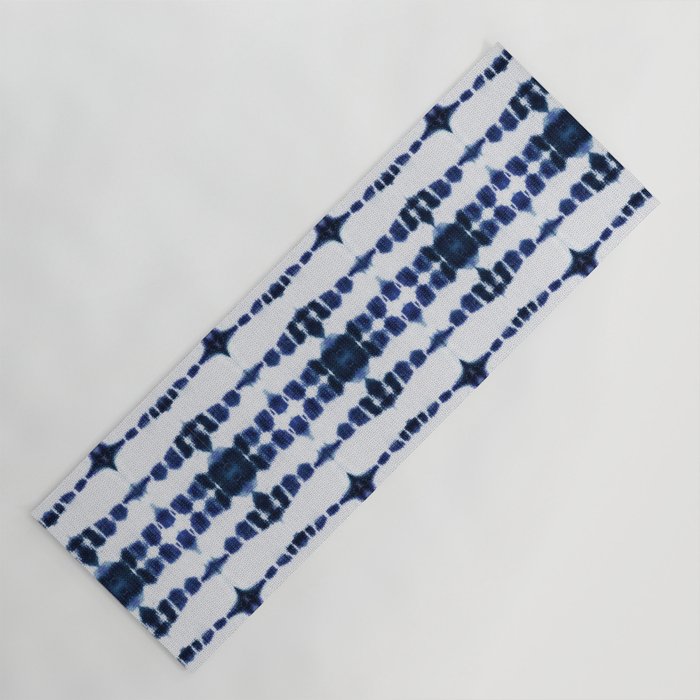 Boho Tie-Dye Knit Vertical Yoga Mat