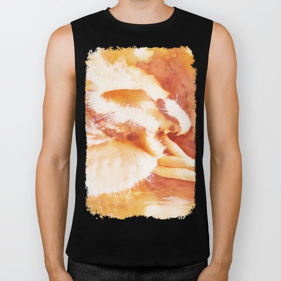 The swan Biker Tank