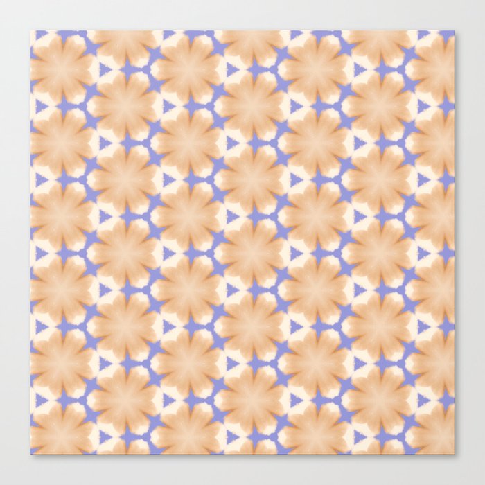 Repeat Abstract Peri Pattern Canvas Print