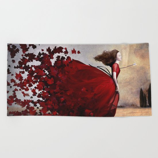 Amor Beach Towel