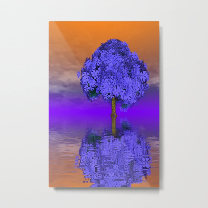 just a fancy tree -202- Metal Print