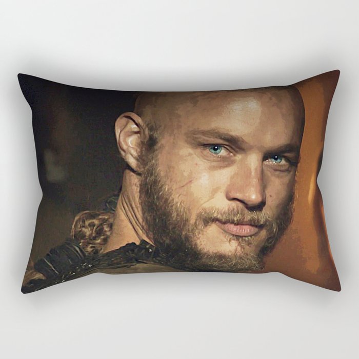 Ragnar Lothbrok Rectangular Pillow