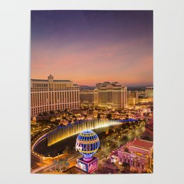 Las Vegas Strip, Nevada Poster