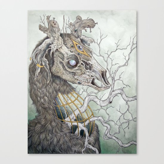 Forgotten Haunts, as a print Canvas Print